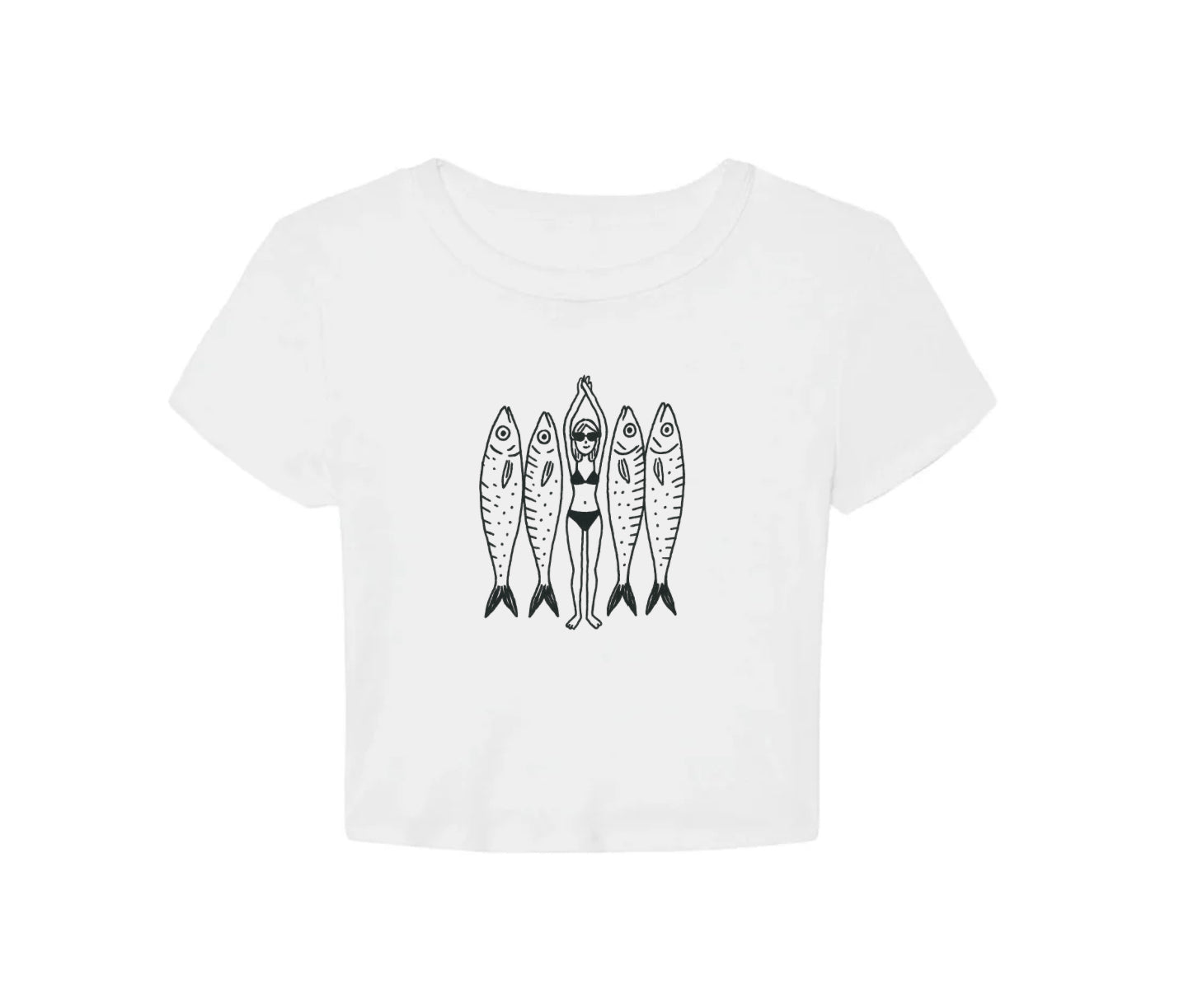 Fish Outta Water Baby Tee