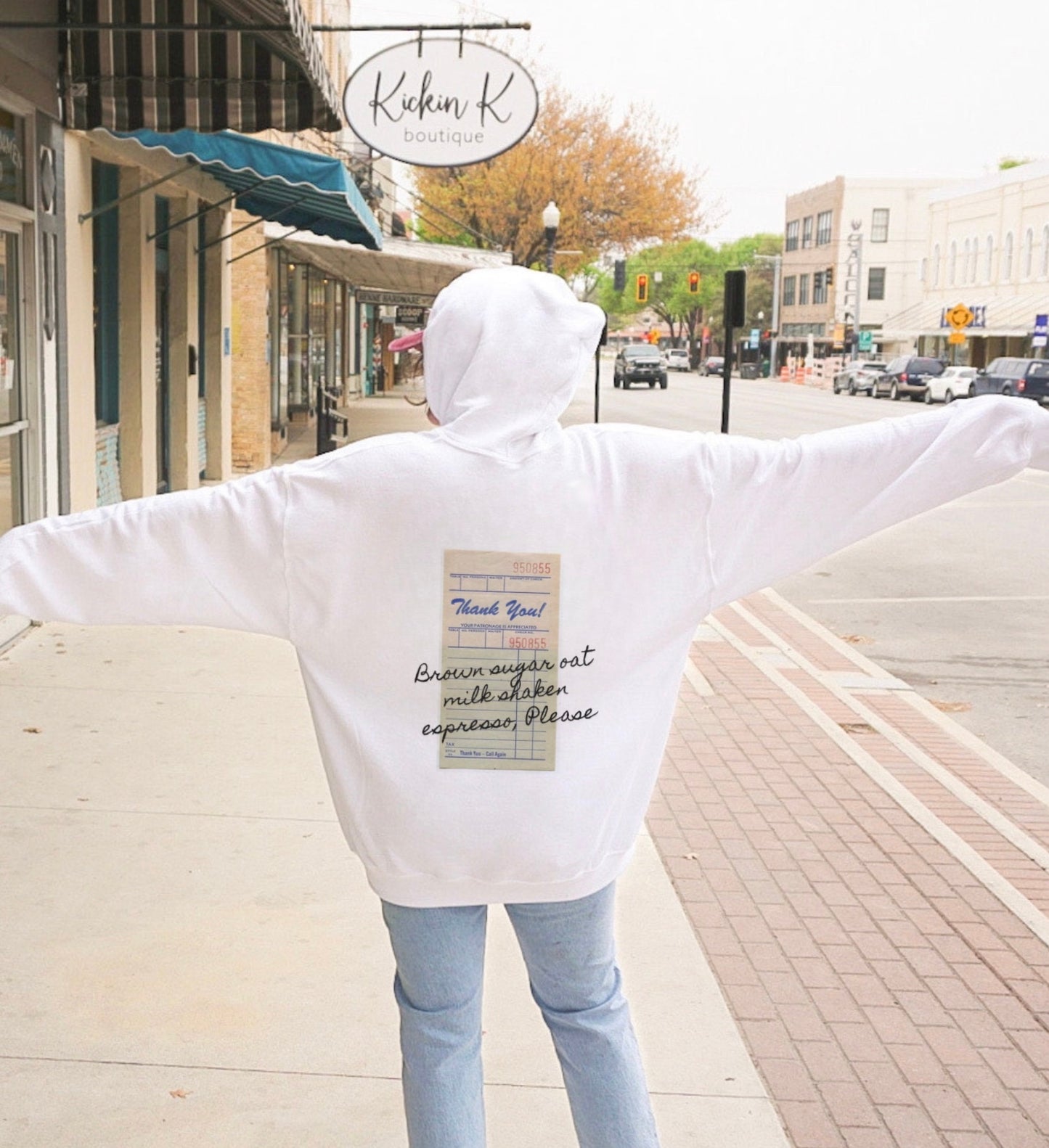 Brown Sugar Espresso, Please Hoodie