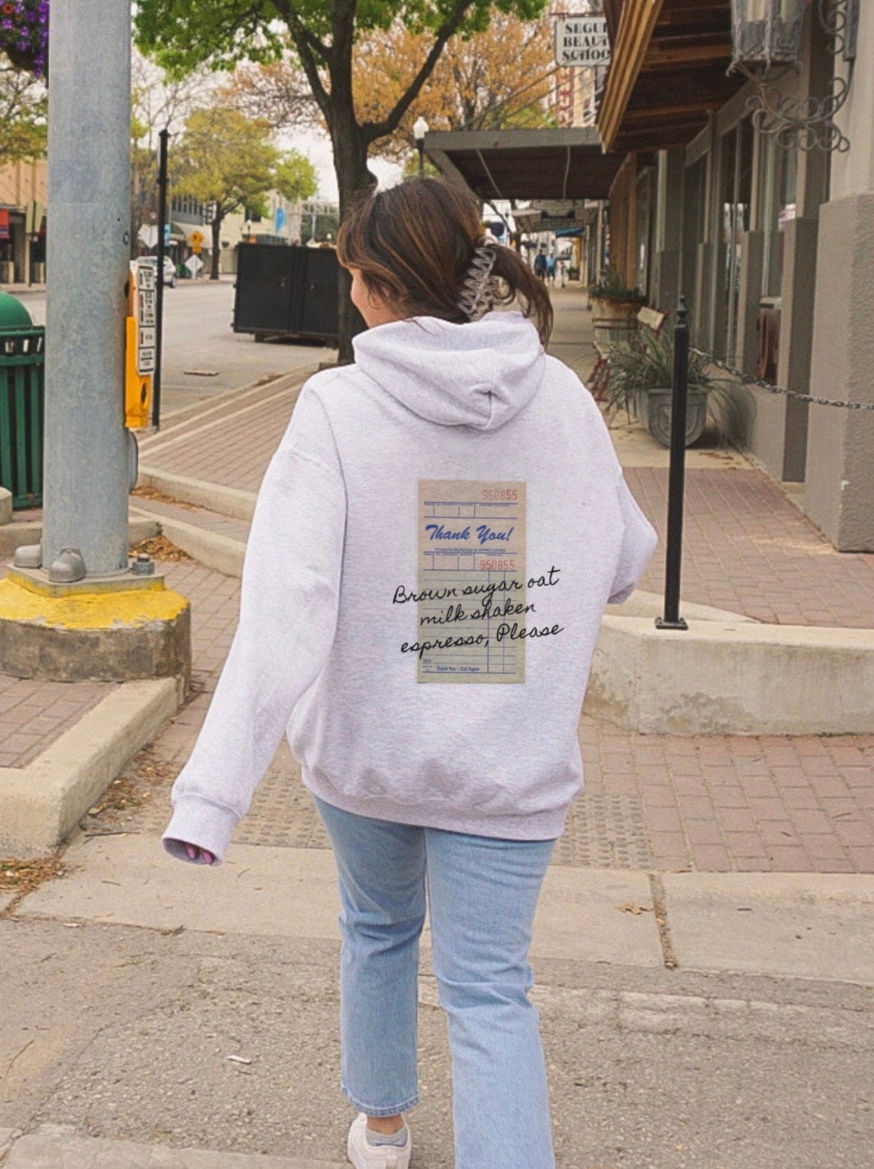 Brown Sugar Espresso, Please Hoodie