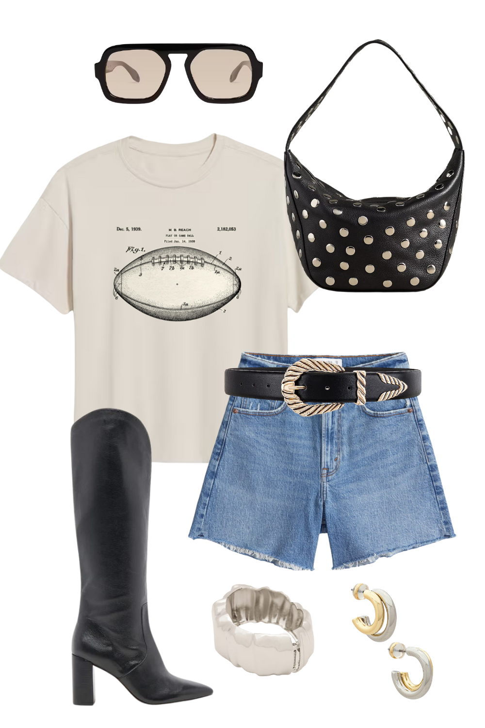 Football Diagram T-shirt