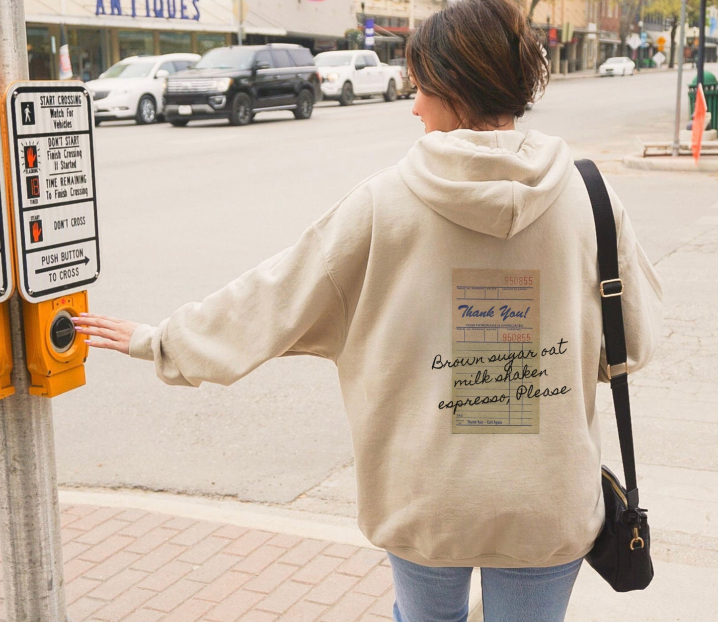 Brown Sugar Espresso, Please Hoodie