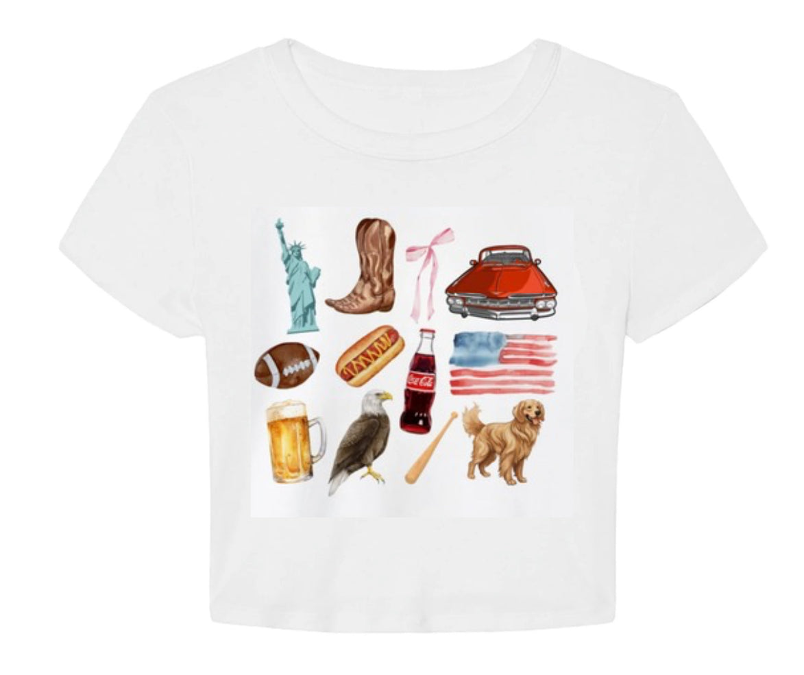 American Dream Baby Tee