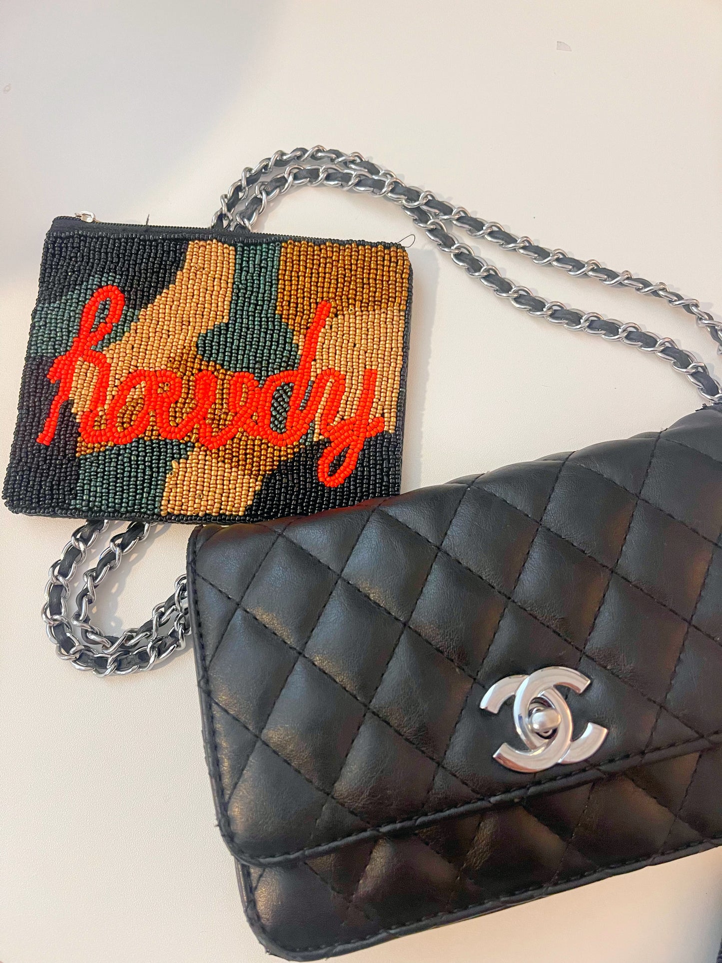 Beaded Coin Pouch