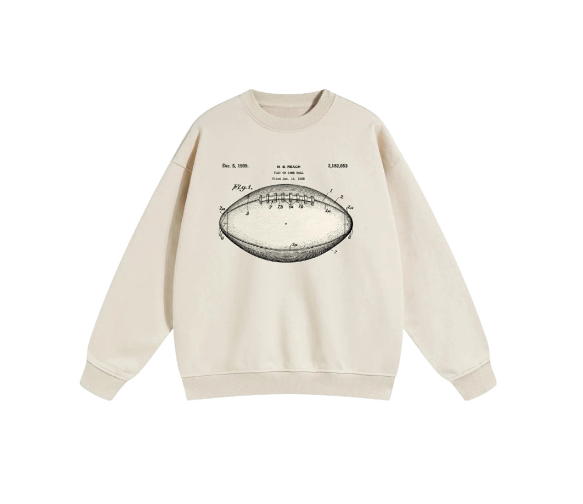 Football Diagram Sweatshirt