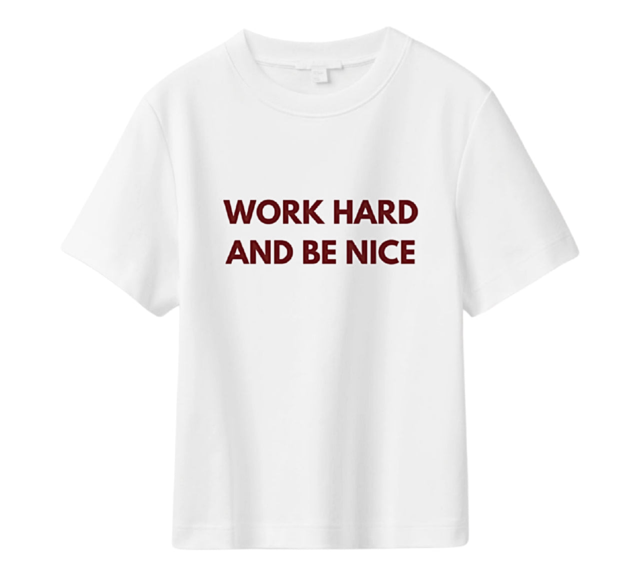 Work Hard And Be Nice T-shirt