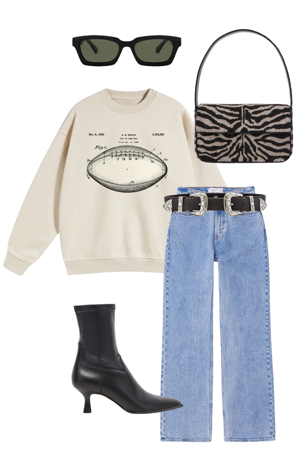 Football Diagram Sweatshirt