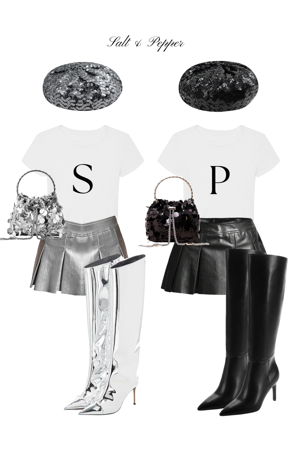 Salt and Pepper Baby Tee