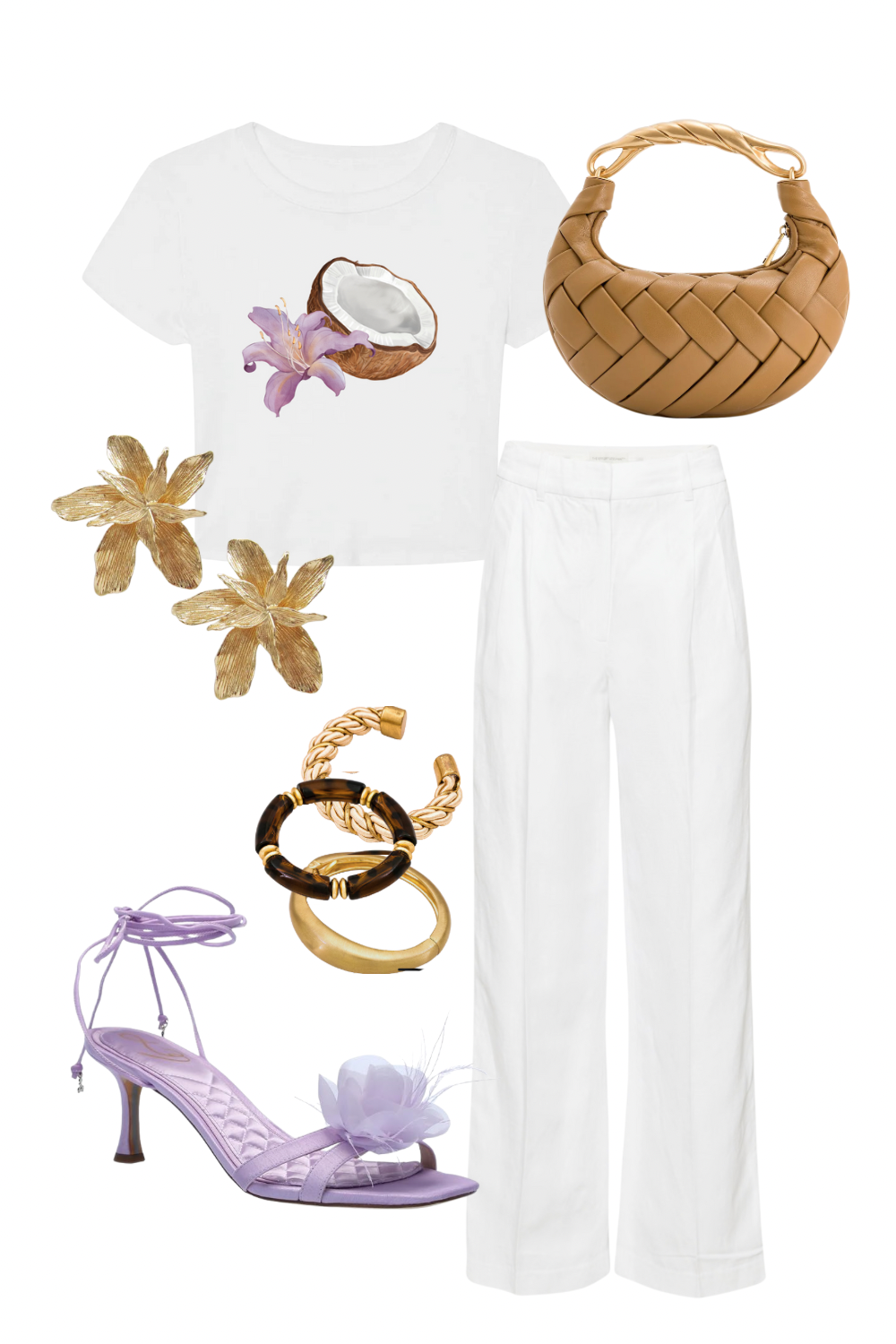Coconut Lily Baby Tee