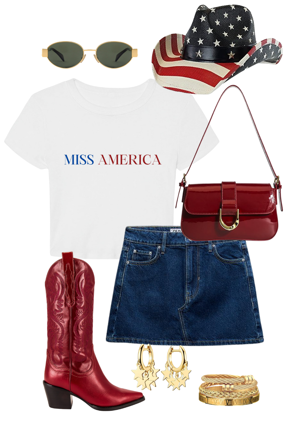 Miss America Baby Tee