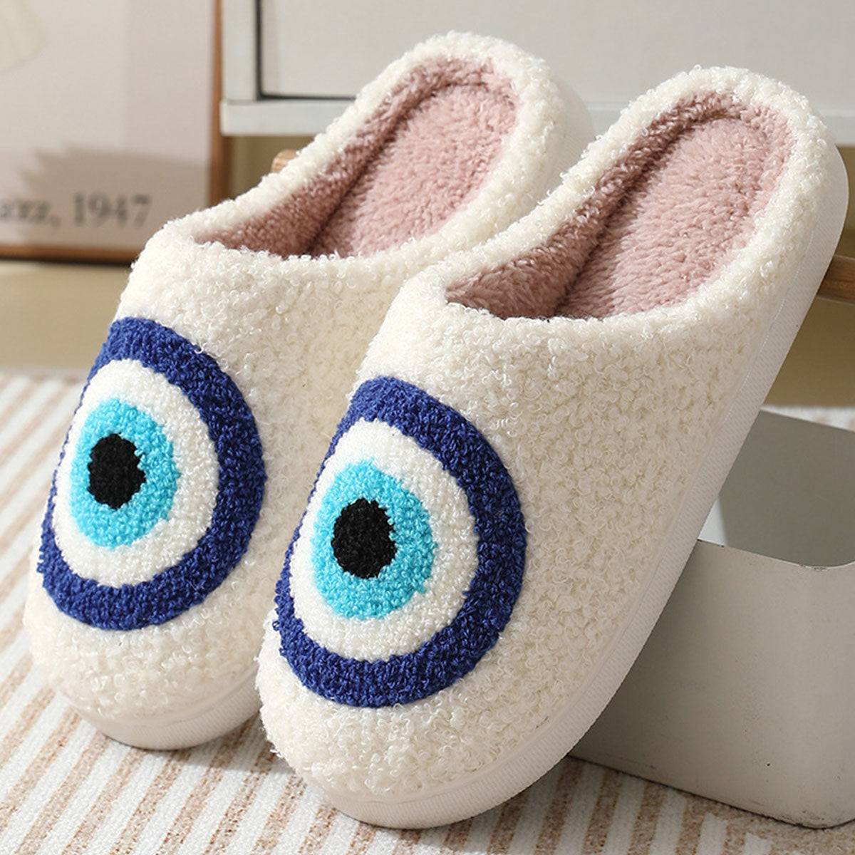 Evil Eye Slippers