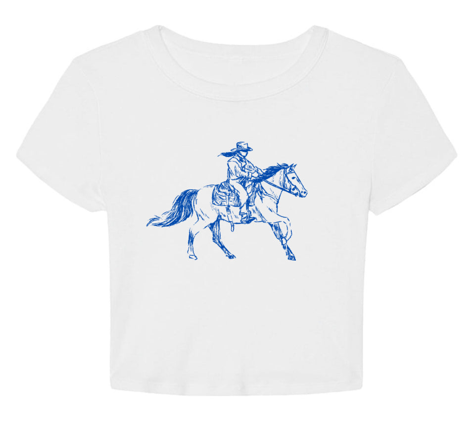 Point Rider Baby Tee