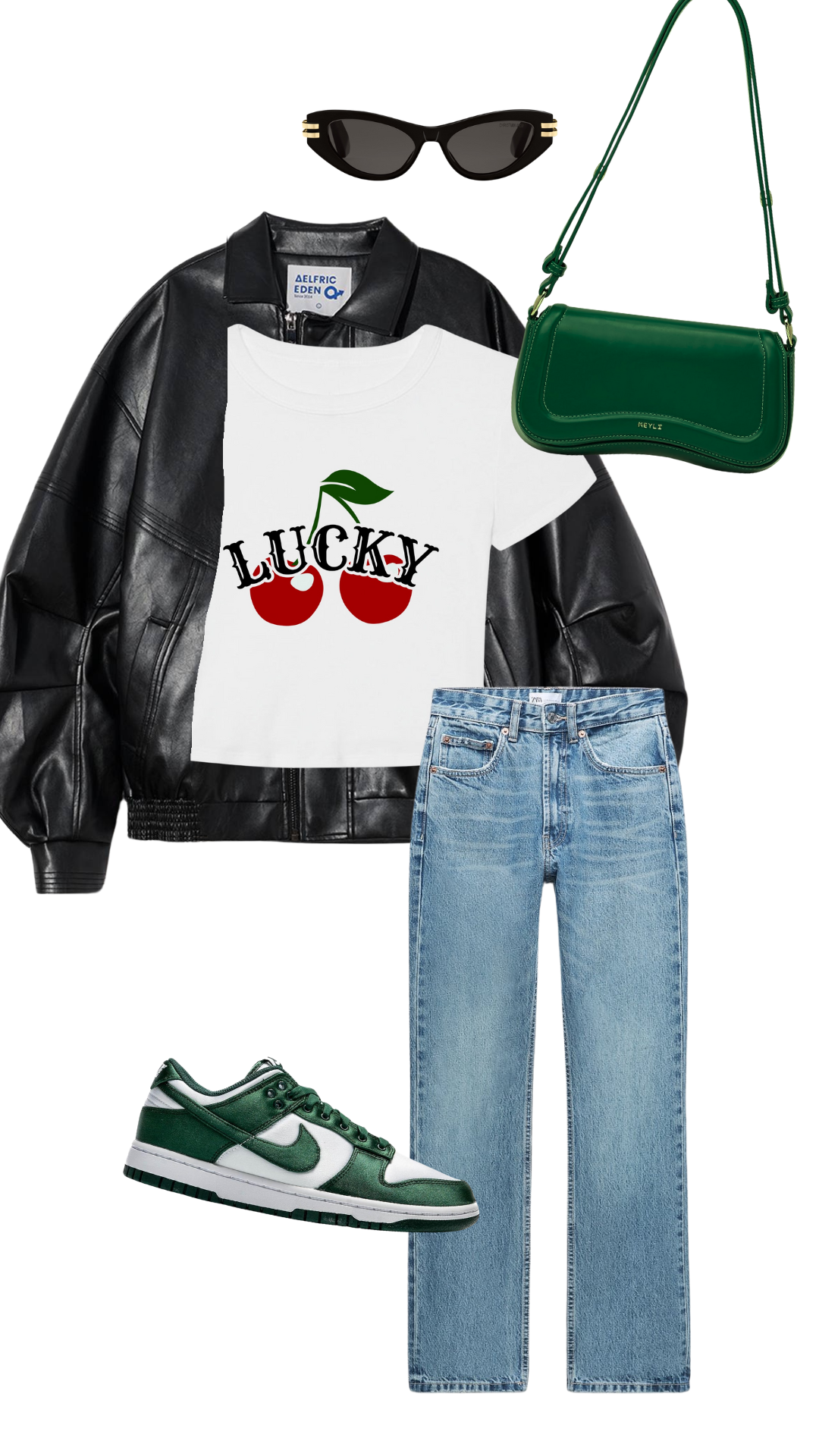 Cherry Lucky Baby Tee