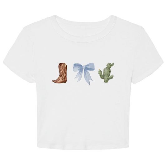 Girly Cowgirl Baby Tee