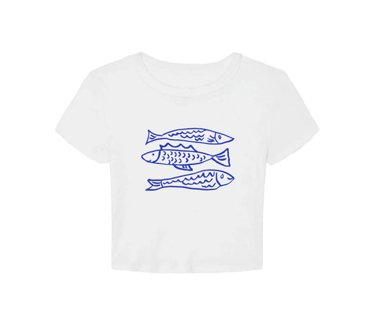 Le Blue Baby Tee