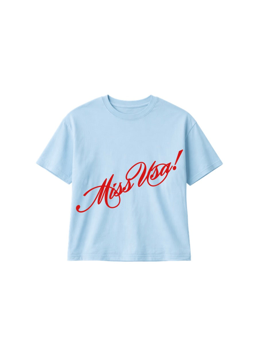 Miss USA Boxy Tee