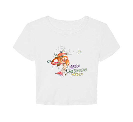 Throw Me Sometan Baby Tee