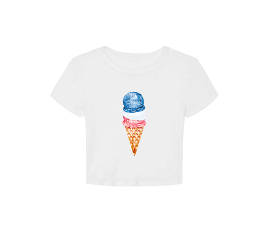 American Scoops Baby Tee