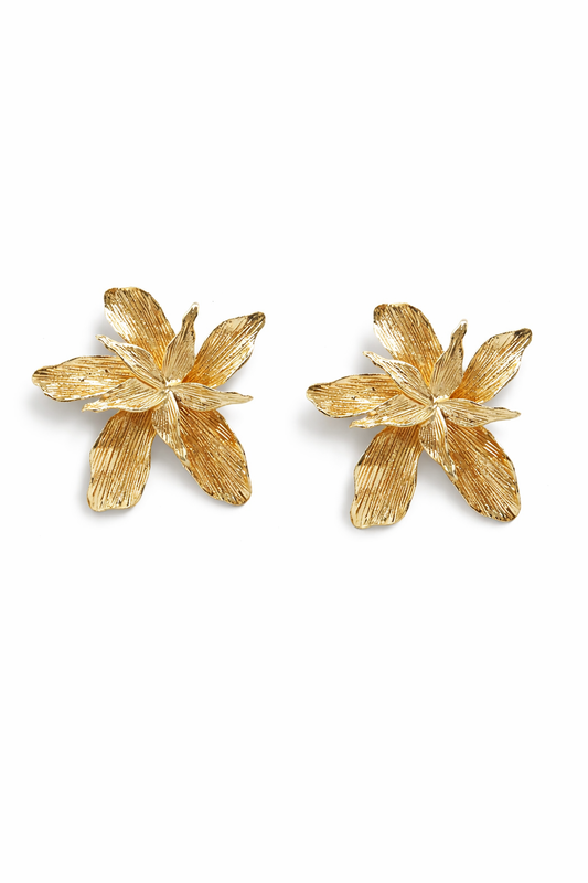 Delanie Flower Post Earrings
