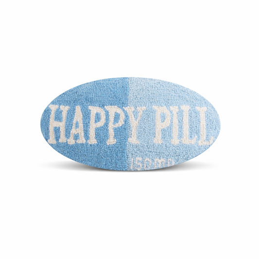Happy Pill Hook Pillow