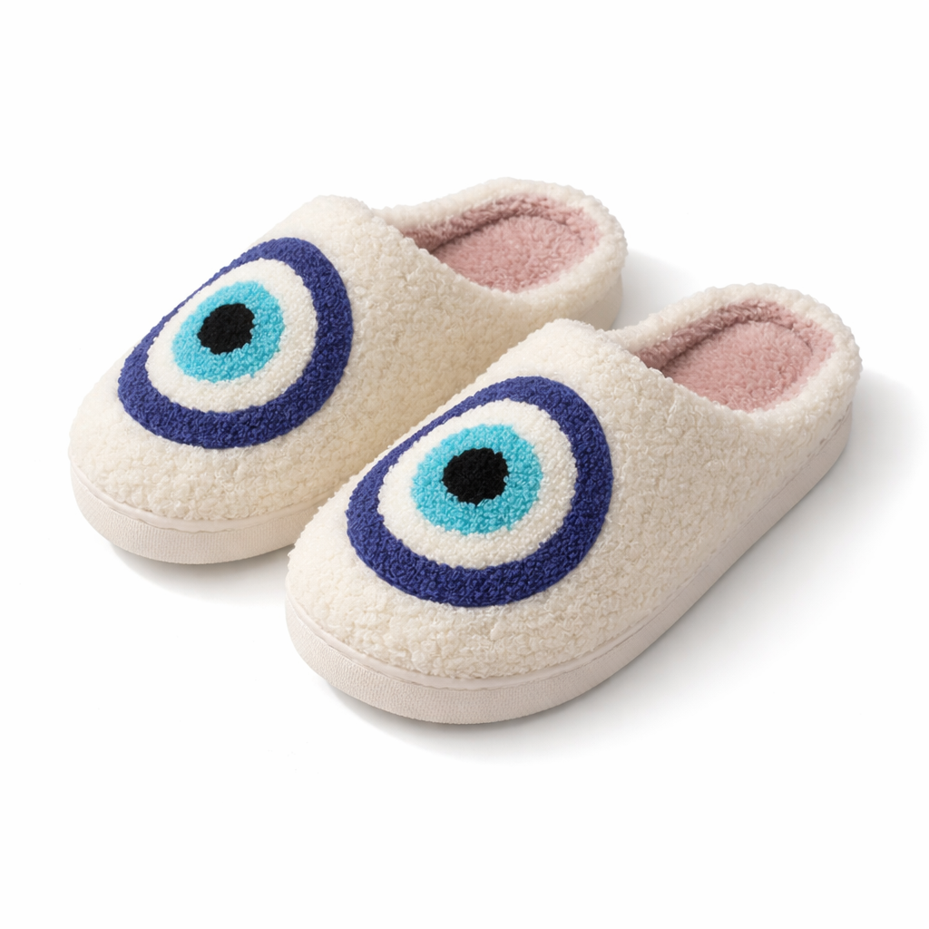 Evil Eye Slippers
