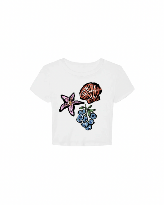 Somewhere Coastal Baby Tee