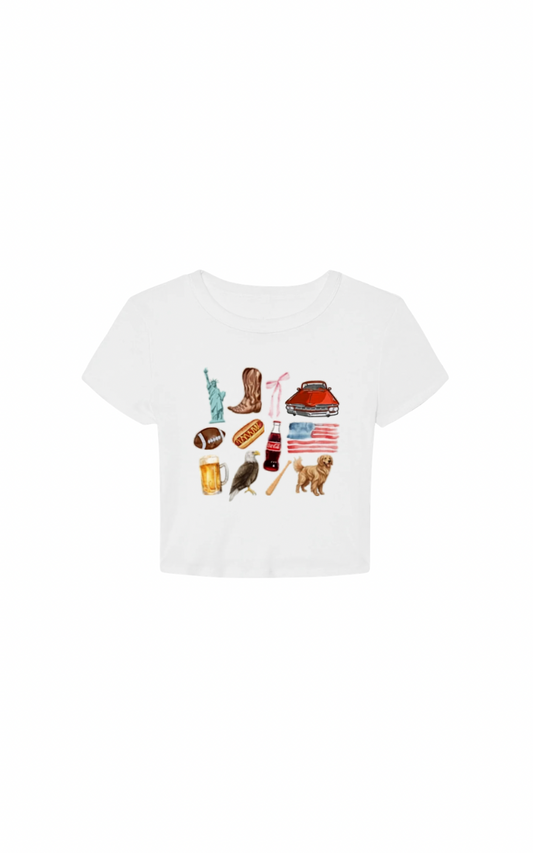 American Dream Baby Tee
