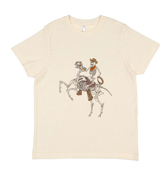 Skeleton Cowboy Tee